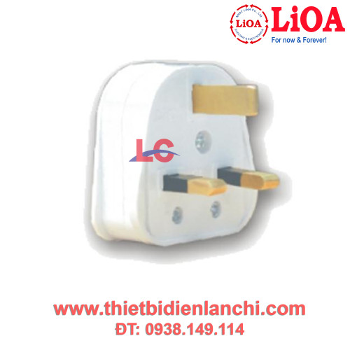 Đầu phích cắm ba chấu kiểu Anh 13A EU PUK